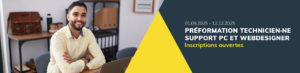 Préformation technicien support PC et webdesigner