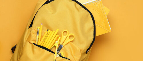 Sac pour l'école de devoirs