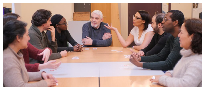 Ci-dessus : une partie test de Dislike dans nos locaux de Saint-Gilles en avril 2024